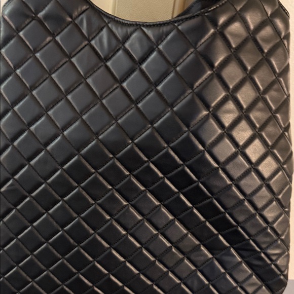 Yves Saint Laurent Black Quilted Tote - Picture 3 of 3